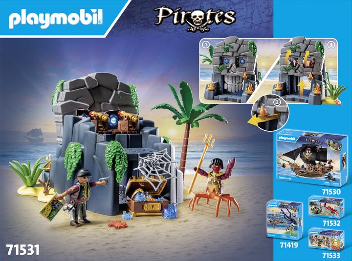 Actual product image Playmobil Skull Island (71531, Playmobil Pirates)