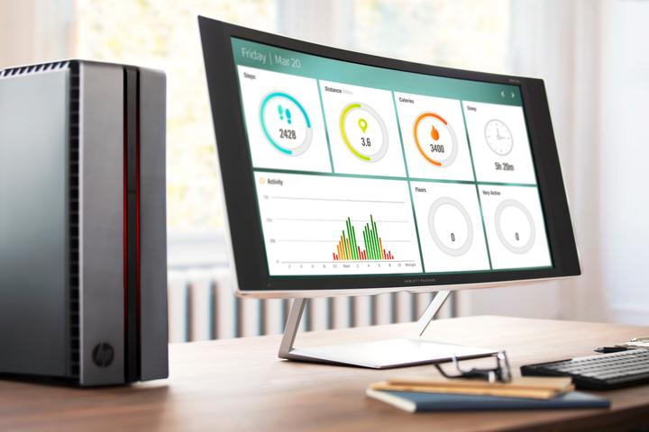 Produktbild HP Envy 34c (3440 x 1440 Pixel, 34")
