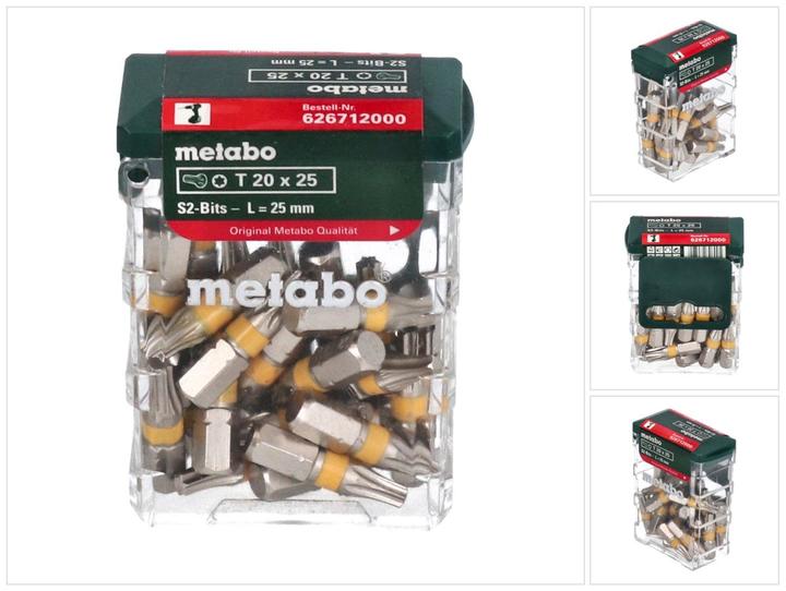 Produktbild Metabo Bit-Box SP (Innensechsrund TX M20)