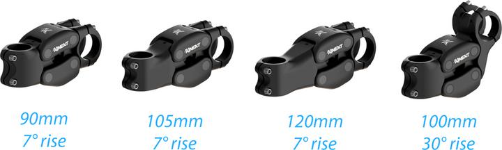 Image du produit Kinekt Potence 105mm x 7 degrés (angle bas)