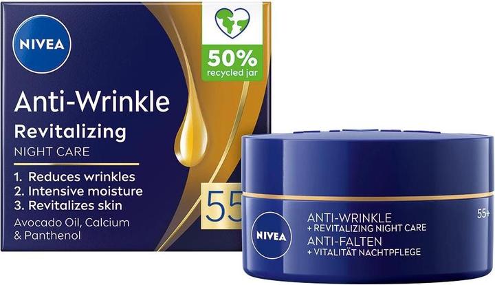 Produktbild NIVEA Anti-Falten Nacht 55+ (50 ml)