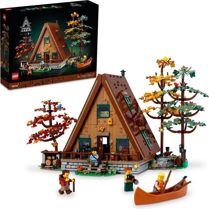 Produktbild LEGO Finnhütte (21338, LEGO Ideas, LEGO Seltene Sets)