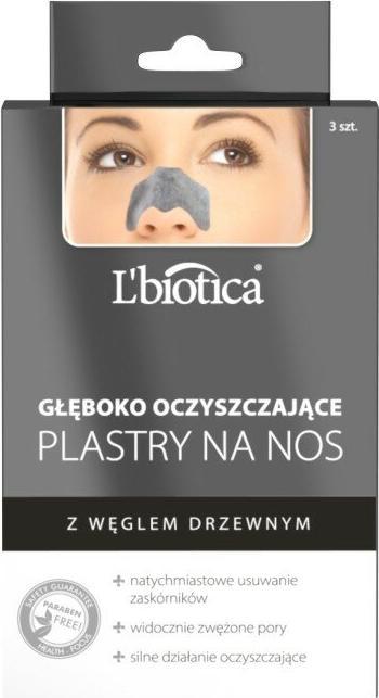 L´Biotica L'Biotica Deep Cleansing Charcoal Nasal Patches 3Pcs. (150 ml)