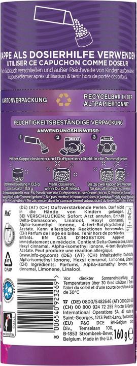 Image du produit Lenor Amethyst Blütentraum (15 Cycles de lavage, Perles)
