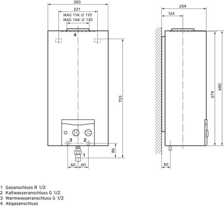 Produktbild Vaillant Gas-Durchlaufwasserhitzer