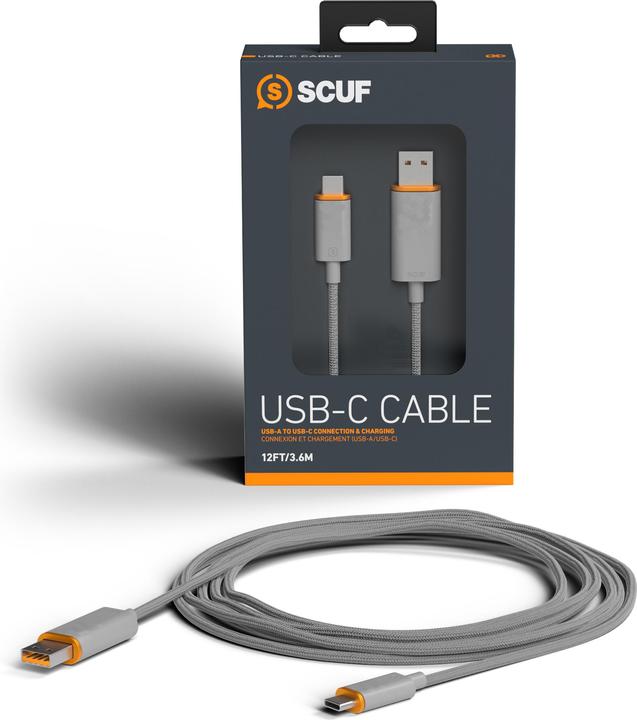 Produktbild Scuf USB-C-Kabel 2m (Xbox Series X, Xbox Series S, Xbox One X, Xbox One S, PS5)