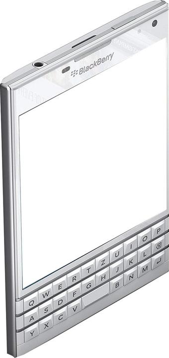 Actual product image BlackBerry Passport (32 GB, White, 4.50", Single SIM, 13 Mpx, 4G)