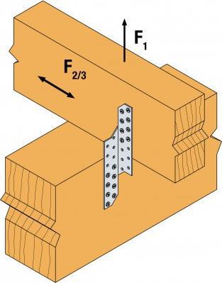 Produktbild Simpson Sst Sparrenpfetten-Anker (Sparrenpfettenanker, 100 Stk.)