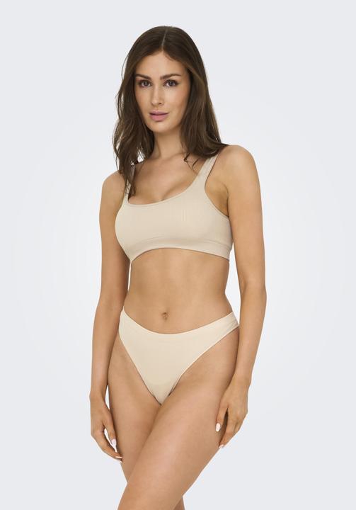 Image du produit Only Onlvicky Rib S-Less Thong 3-Pack Acc (S, Lot de 3)