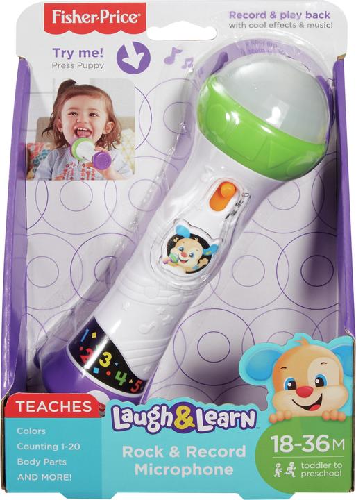 Immagine prodotto Fisher-Price Microfono Baby Rock Ridi & Impara (Italiano)