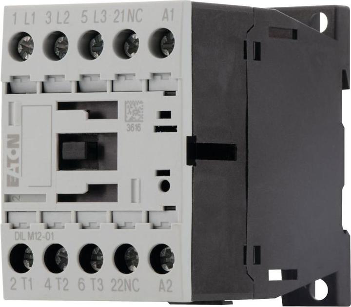 Actual product image Eaton Power contactor DILM12-01 24V50/60HZ 5.5kW/400V AC
