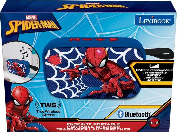 Produktbild Lexibook Spider-Man Bluetooth portable radio speaker with fabric finish