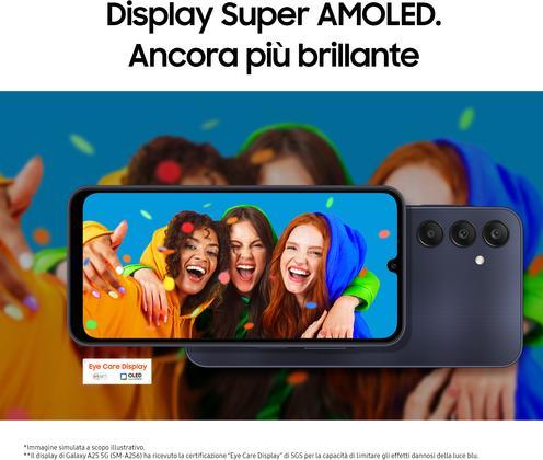 Actual product image Samsung Galaxy A25 5G (262.14 GB, Blue Black, 6.50", Dual SIM, 50 Mpx, 5G)
