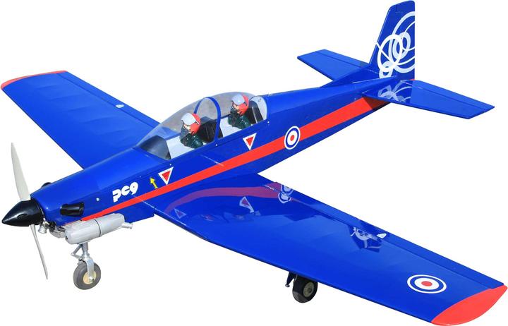 Actual product image Seagull Models ( SG-Models ) Pilatus PC-9 "UK-Airforce" 10cc blau/rot (Aerobatics)