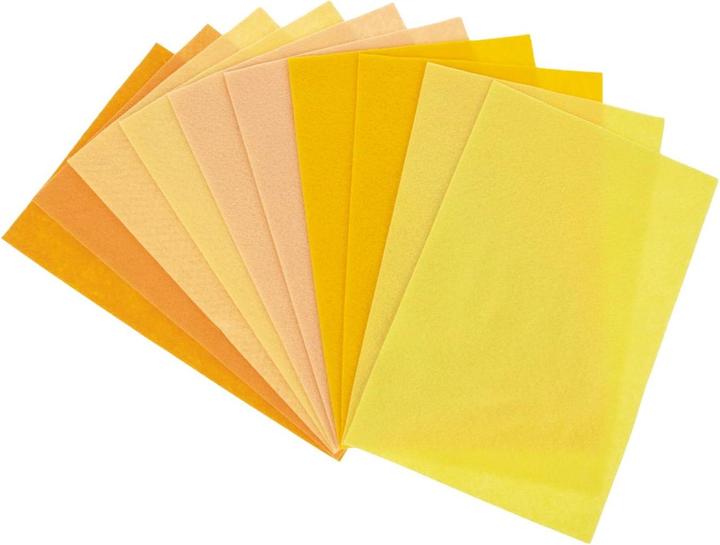 Immagine prodotto Folia Argilla di feltro artigianale in giallo argilla