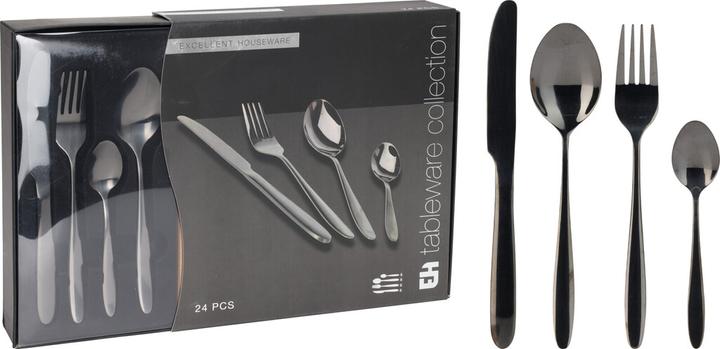 Produktbild WMF Edelstahl Besteckset 24 tlg. (24 Stück, Besteck Set)