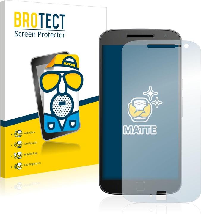 Productafbeelding BROTECT Antireflecterende schermbeschermer mat (2 Stuk, Motorola Moto G4 Plus)