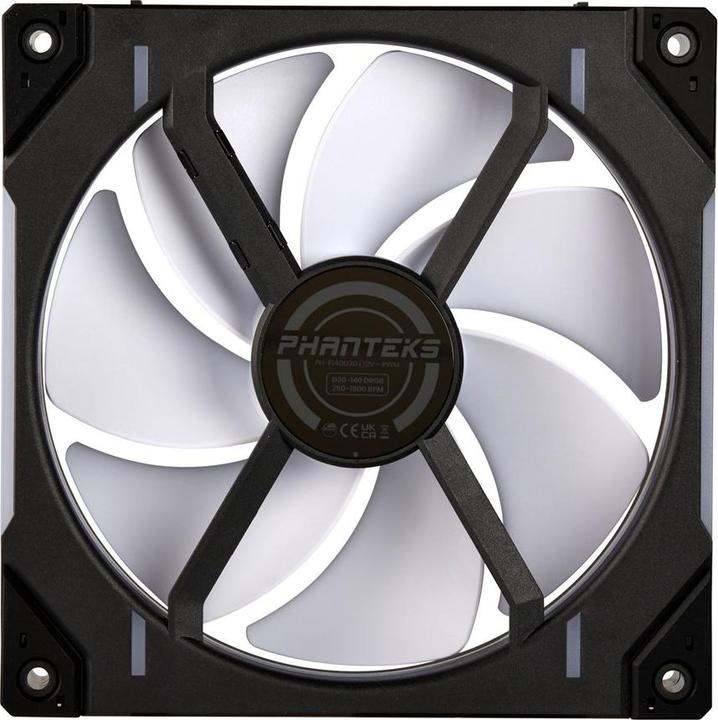Actual product image Phanteks D30 PWM Reverse Airflow (140 mm, 3 x)