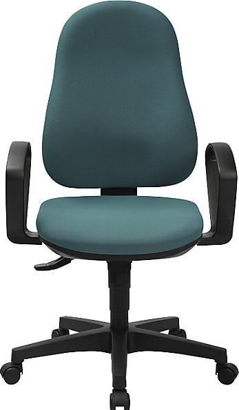 Actual product image Topstar SUPPORT SY ergonomic swivel chair, with arm rests, synchronous mechanism, light