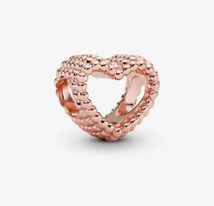 Actual product image Pandora Breaded Heart (Metal)