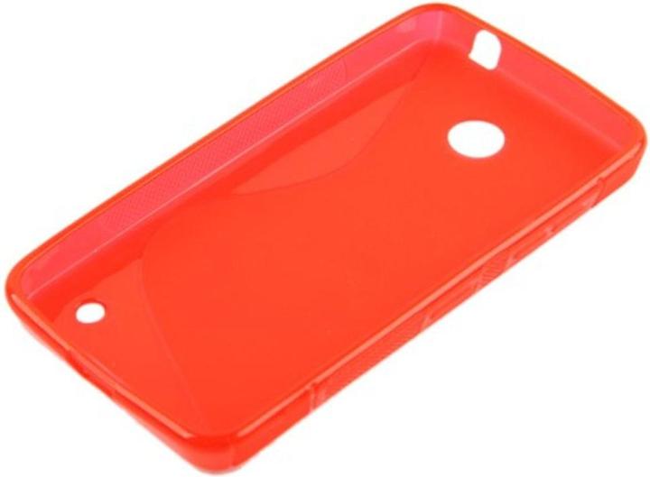 Actual product image König Design Protective cover TPU Case for mobile Nokia Lumia 630 635 red (Nokia Lumia 630)