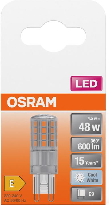 Actual product image Osram Pin (G9, 4.80 W, 600 lm, 1 x, E)