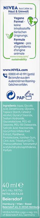 Immagine prodotto NIVEA Derma Skin Clear Night Peel Ser (nuovo) 40 ml (40 ml)