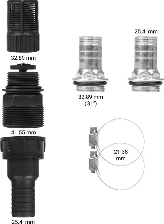 Produktbild Wiltec Heizöl- und Dieselpumpe 230V/550W/40l/min mit Zubehör Dieselöl Pumpe