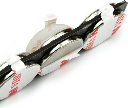 Actual product image Supermagnete Holding magnet 10 x 25 mm, self-adhesive (10 x)