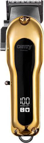 Actual product image Camry Hair clipper with LCD display | CR 2844 | Cordless | Number of length steps 4 | Gold