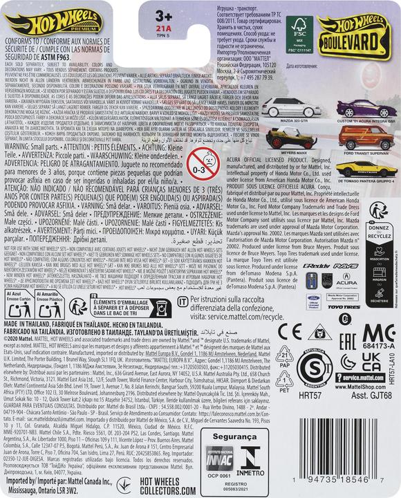 Actual product image Hot Wheels Boulevard Meyers Manx