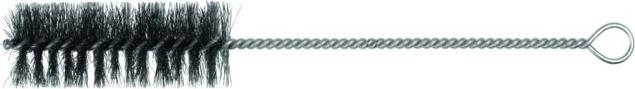 Actual product image Lessmann Cylindrical brushes IBZ 300 x 100 mm diam. 40 mm Steel wire STA wt. 0.25 mm Galvanised twisted wire