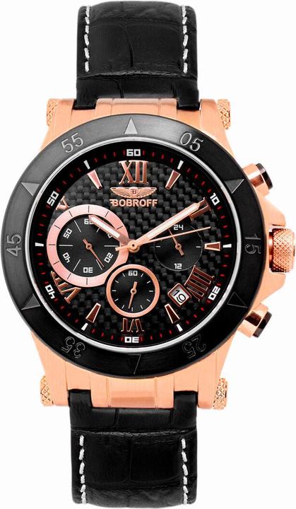 Bobroff Herrenuhr BF1001M15 (Ø 44 mm) (44 mm)