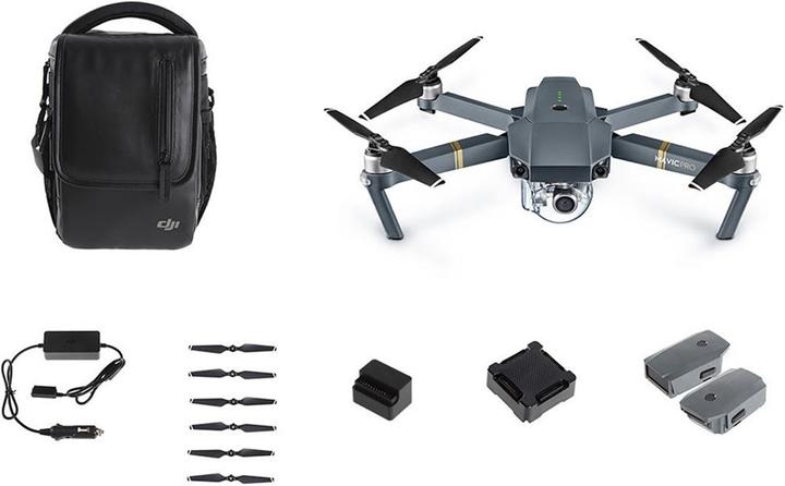 Actual product image DJI Mavic Pro Fly More Bundle (743 g, 12 Mpx)