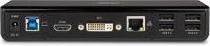 Produktbild Hamlet USB 3.0 Dual Display DVI und HDMI Docking Station, Hub mit 6 USB-Anschlüssen, LAN UND AUDI (USB-A, USB-B, 6 Ports)