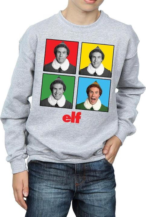 Actual product image Elf Boys Four Faces Sweatshirt (140, 146)