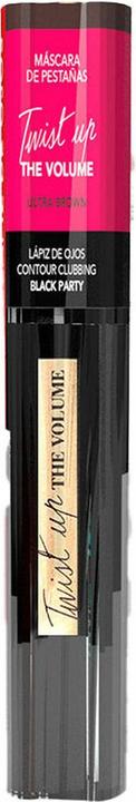 Produktbild Bourjois Twist Up Mascara Ultra Brown 8ml + Contour Clubbing Eyeliner Tone 41 Black Party 5 (Ultra Braun + Nº 41 Black Party)