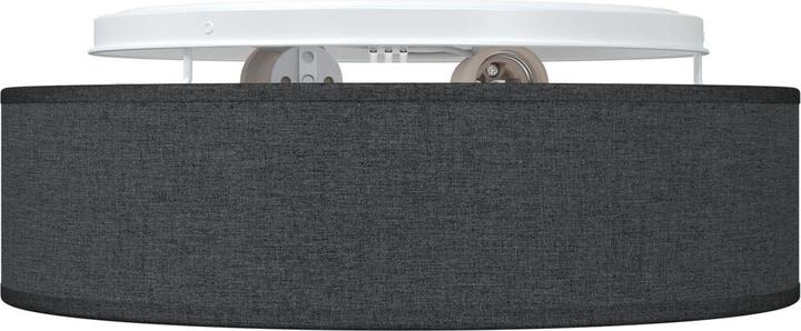 Immagine prodotto VidaXL Deckenlichter Flush Mount Schwarz Ø 38 cm Stoff E27