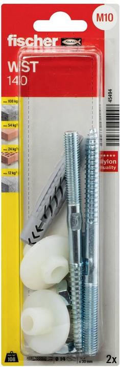 Produktbild Fischer Waschtischbefestigung WST 140 K (2) (2 Stk.)