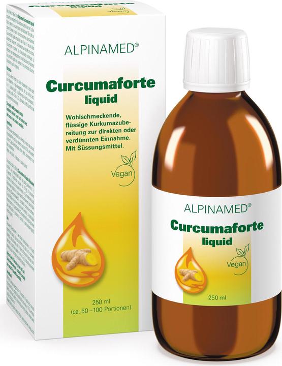 Actual product image Alpinamed Curcumaforte Liquid (1 Piece, Liquid, 520 g)