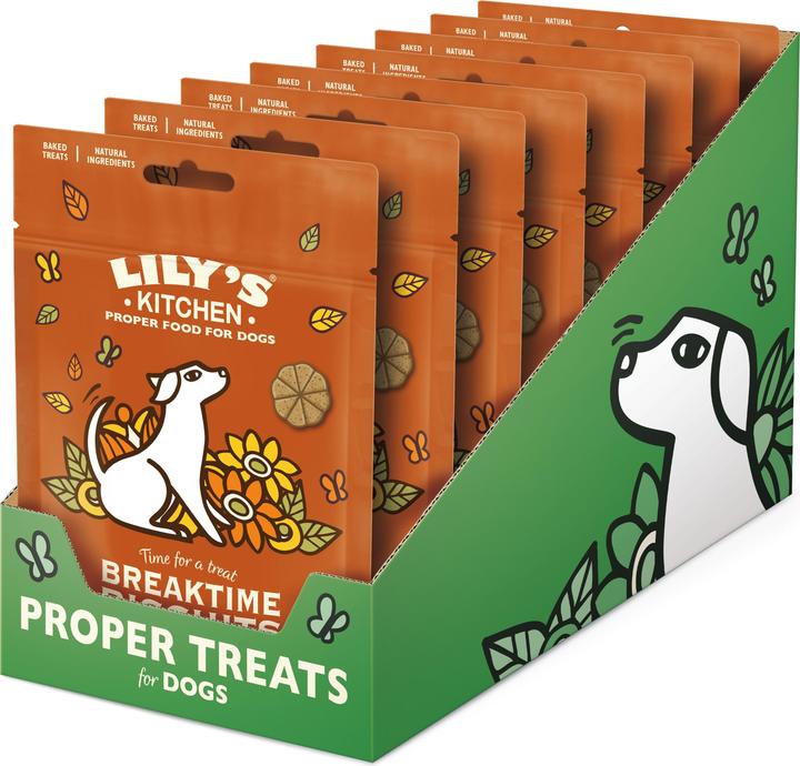 Image du produit Lily's Kitchen Snack Breaktime Biscuits, Beurre de cacahuètes - Banane (Adulte, 1 pcs, 80 g)