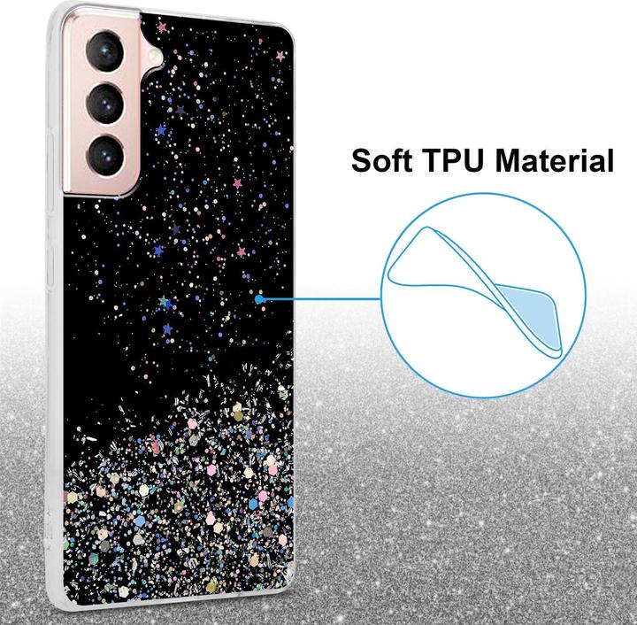 Immagine prodotto Cadorabo Copertura in TPU scintillante (Samsung Galaxy S21 5G)