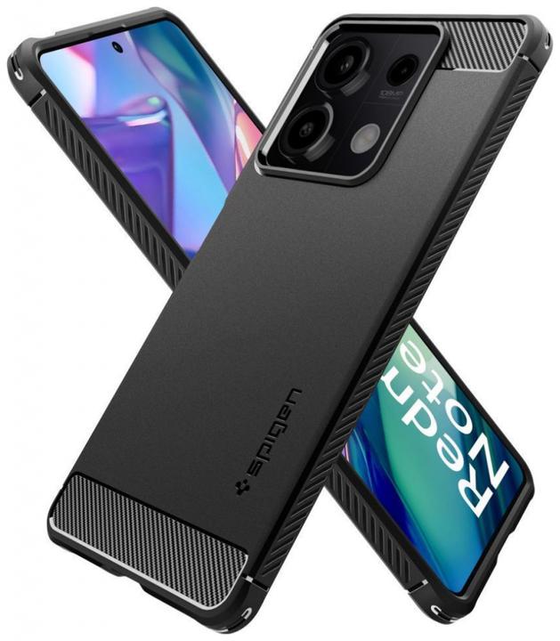 Actual product image Spigen Rugged Armor case for Xiaomi Redmi Note 13 5G - matte black (Xiaomi Redmi Note 13 5G)