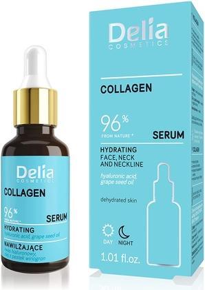 Immagine prodotto Delia Cosmetics Siero al collagene Trattamento all'acido ialuronico per pelle secca 30ml (30 ml)