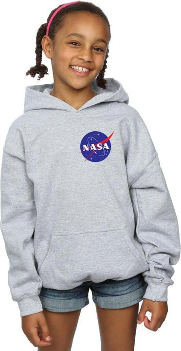 Produktbild Nasa Classic Insignia Chest Logo Kapuzenpullover Mädchen (140, 146)