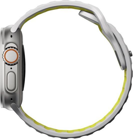 Produktbild Nomad Sport Band 42/44/45mm bicolor Lunar Gray/High Volta (Fluorkautschuk)