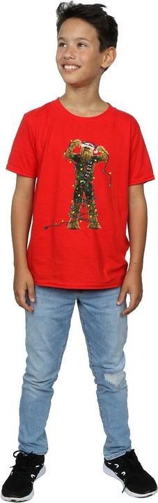 Image du produit Star Wars - T-shirt CHEWBACCA CHRISTMAS LIGHTS - Garçon (140, 146)