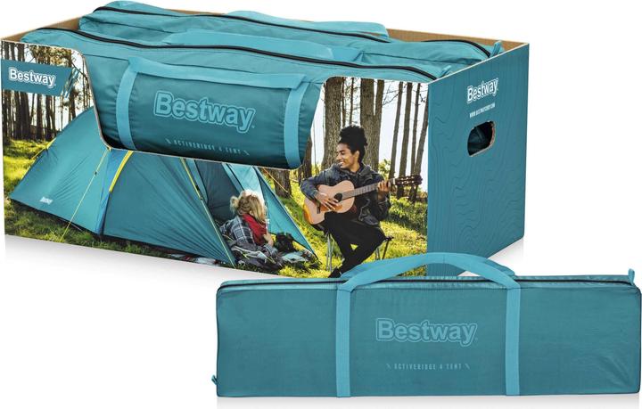 Actual product image Bestway Active Ridge 4 Tent 4-Person (3.80 kg, 4 persons)