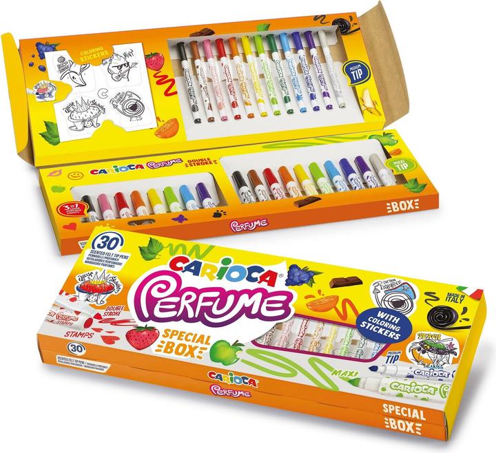 Carioca Set de 30 feutres Perfume (Multicolore, 30 x)