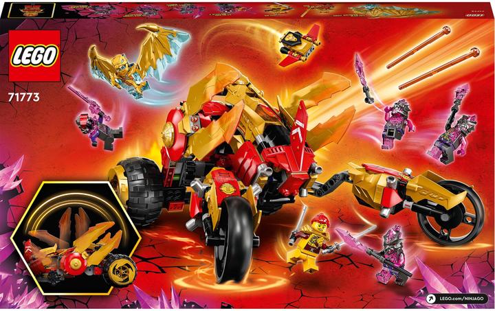 Image du produit LEGO Le raider du dragon d'or de Kai (71773, LEGO Ninjago)
